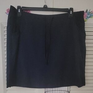 Lee Navy Straight Skort